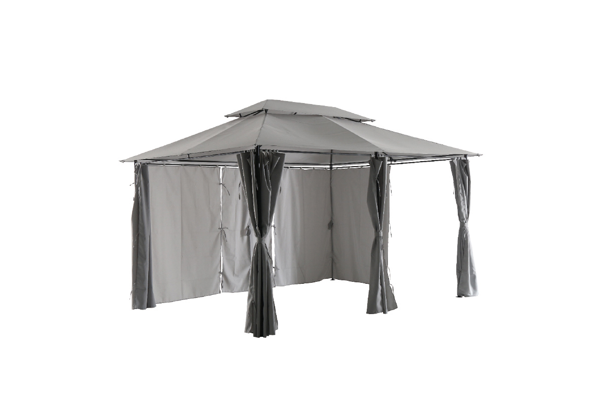 Metalna tenda gazebo BELIZE - siva 